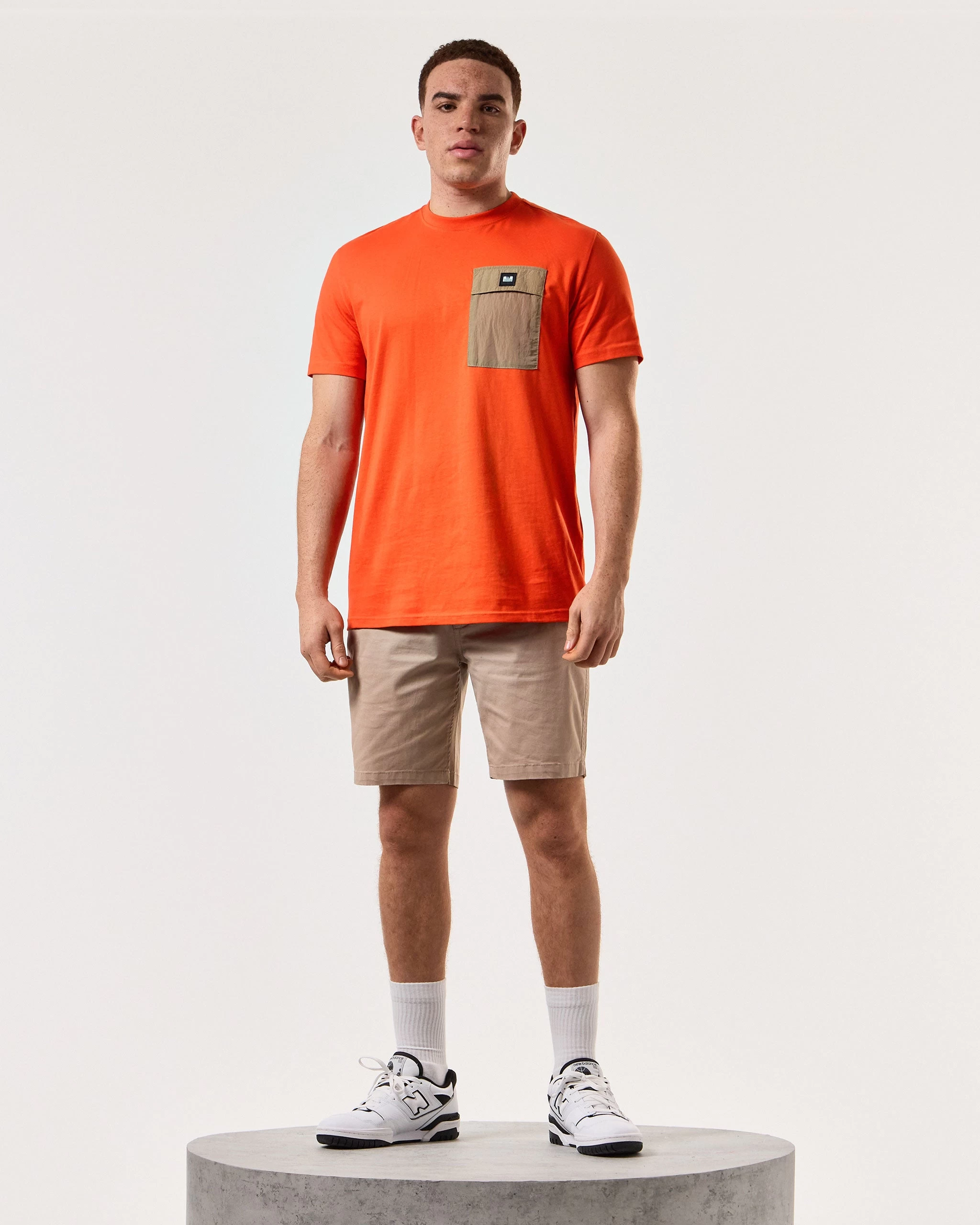 Weekend Offender Stiniva T-Shirt Pure Orange 2 Weekend Offender Stiniva T-Shirt Pure Orange - Image 2
