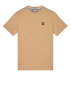 Weekend Offender Diaz T-Shirt Cognac Brown