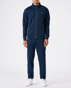 Weekend Offender Perth Track Pants Navy -Fashion sportswear TTAW22 01 BATON ROUGE NAVY MODEL 0374