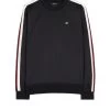 Weekend Offender Gou Taped Neck Track Top Black