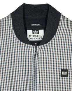 Weekend Offender Solomun Track Top House Check -Fashion sportswear TTAW2303 SOLOMUN HOUSE CHECK 3606