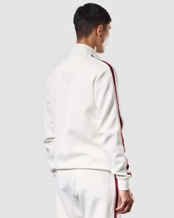 Weekend Offender Pawsa Taped Track Top Winter White -Fashion sportswear TTAW2304 PAWSA WINTER WHITE 1219 MODEL