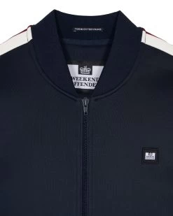 Weekend Offender Usyk Track Top Navy -Fashion sportswear TTSS23 01 USYK TRACK TOP NAVY 0074