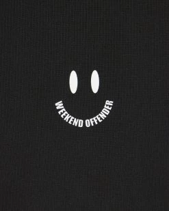 Weekend Offender Ramirez Track Top Black -Fashion sportswear TTSS23 02 RAMIREZ TRACK TOP BLACK 6092