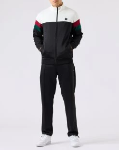 Weekend Offender Vendetti Track Pants Black -Fashion sportswear TTSS2303 VENDETTI TRACK TOP BLACK 3724