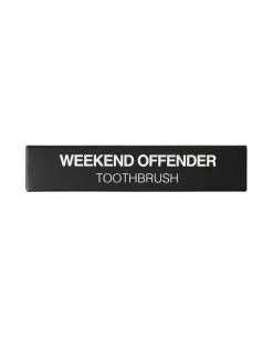 Weekend Offender Travel Toothbrush Black -Fashion sportswear Toothbrush 8655