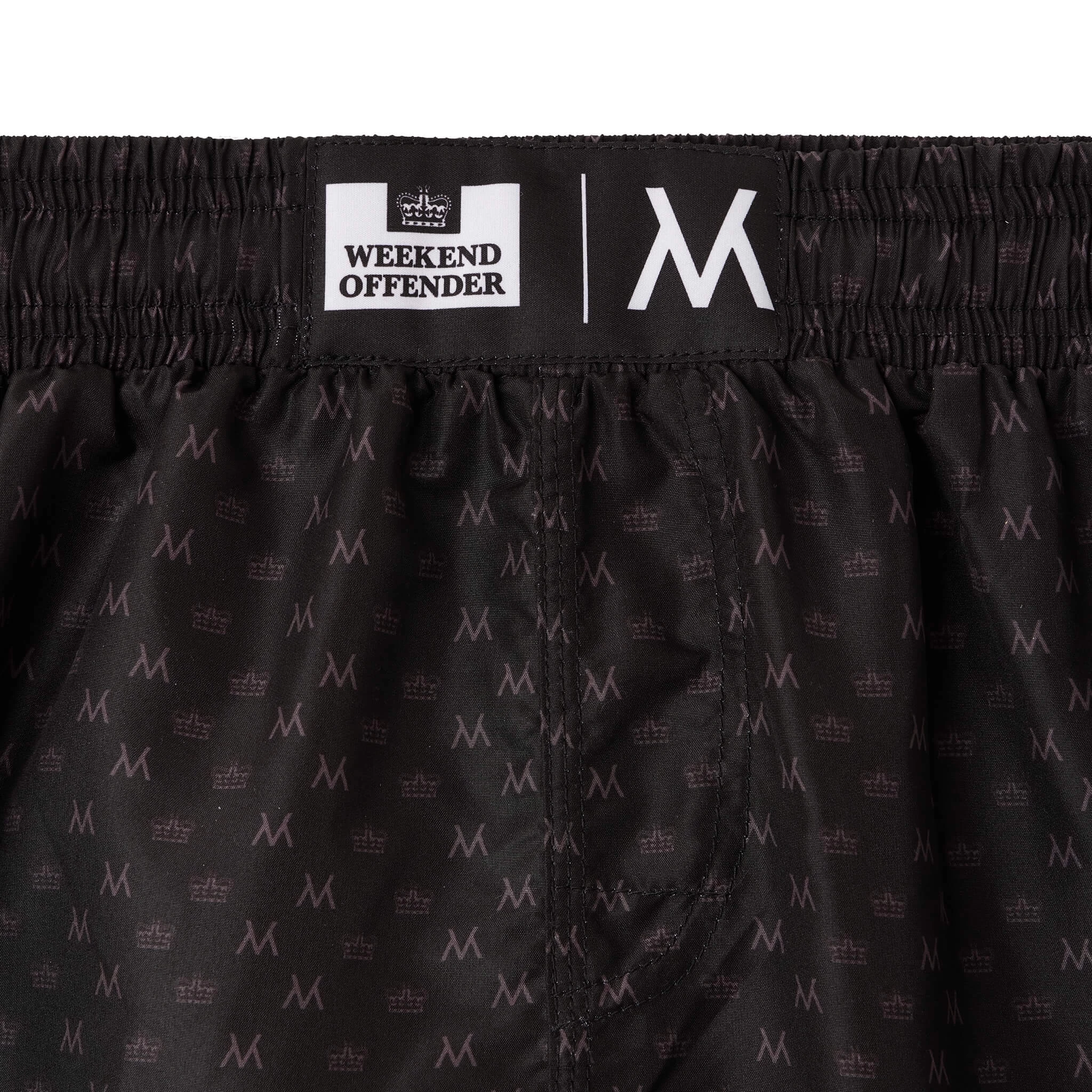 Weekend Offender Violent Money Rashguard And Shorts Set Black 7 Weekend Offender Violent Money Rashguard And Shorts Set Black - Image 7