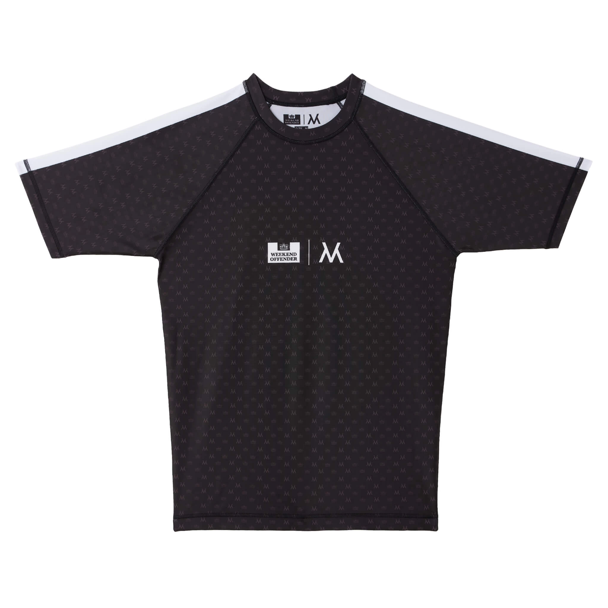 Weekend Offender Violent Money Rashguard And Shorts Set Black 2 Weekend Offender Violent Money Rashguard And Shorts Set Black - Image 2