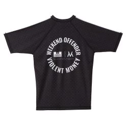 Weekend Offender Violent Money Rashguard And Shorts Set Black 12 Weekend Offender Violent Money Rashguard And Shorts Set Black -Fashion sportswear Violent Money Rashset DetailF