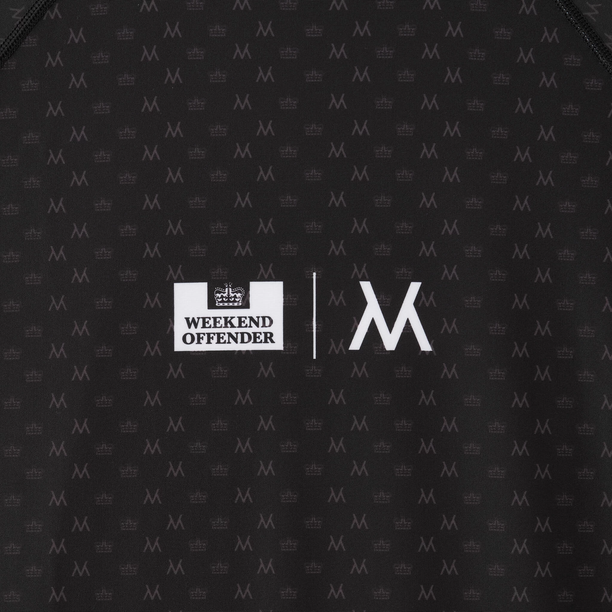 Weekend Offender Violent Money Rashguard And Shorts Set Black 6 Weekend Offender Violent Money Rashguard And Shorts Set Black - Image 6