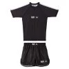 Weekend Offender Violent Money Rashguard And Shorts Set Black