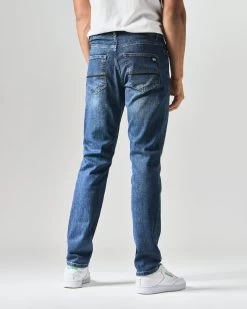 Weekend Offender 444 Tapered Washed Vintage Denim Jeans -Fashion sportswear WASHED VINTAGE TAPERED 2219 MODEL