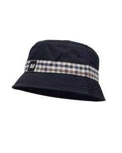 Weekend Offender Queensland Bucket Hat Navy / Mid House Check