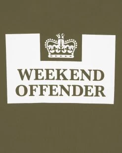 Weekend Offender Kids HM Service Classic Hoodie Dark Green -Fashion sportswear WOHD 370 HM SERVICE HOOD DARK GREEN 2983