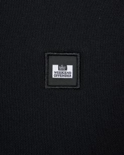 Weekend Offender Caneiros Polo Shirt Black -Fashion sportswear WOPO100 CANEIROS BLACK 0770 33edb9be 2cb3 4c3a abf5 f9445b1bdff1