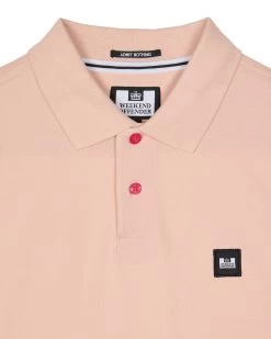Weekend Offender Caneiros Polo Shirt Nectar Pink -Fashion sportswear WOPO100 CANEIROS NECTAR 10560