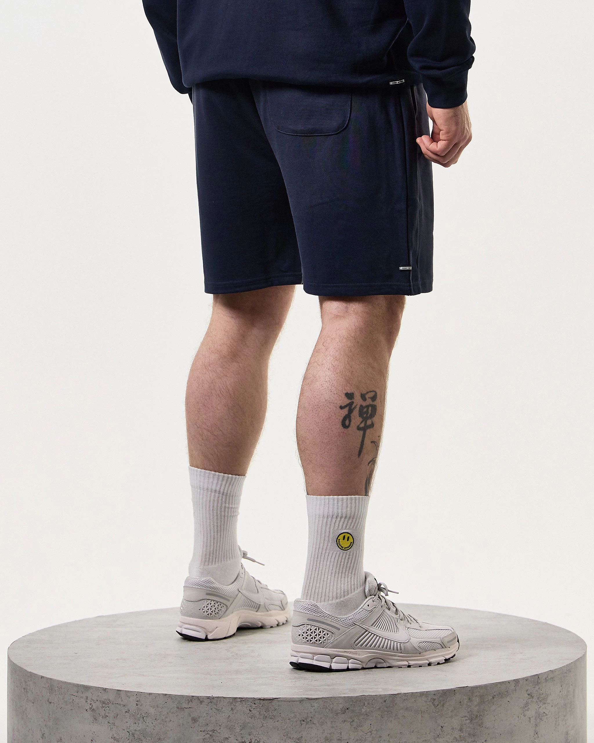 Weekend Offender Action Classic Shorts Navy - Plus Size 4 Weekend Offender Action Classic Shorts Navy - Plus Size - Image 4