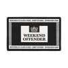 Weekend Offender Doormat Black