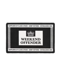 Weekend Offender Doormat Black