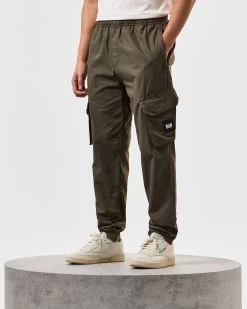 Weekend Offender Pianemo Cargo Pants Castle Green -Fashion sportswear WPAW2201 PIANEMO CASTLE GREEN 3930 MODEL
