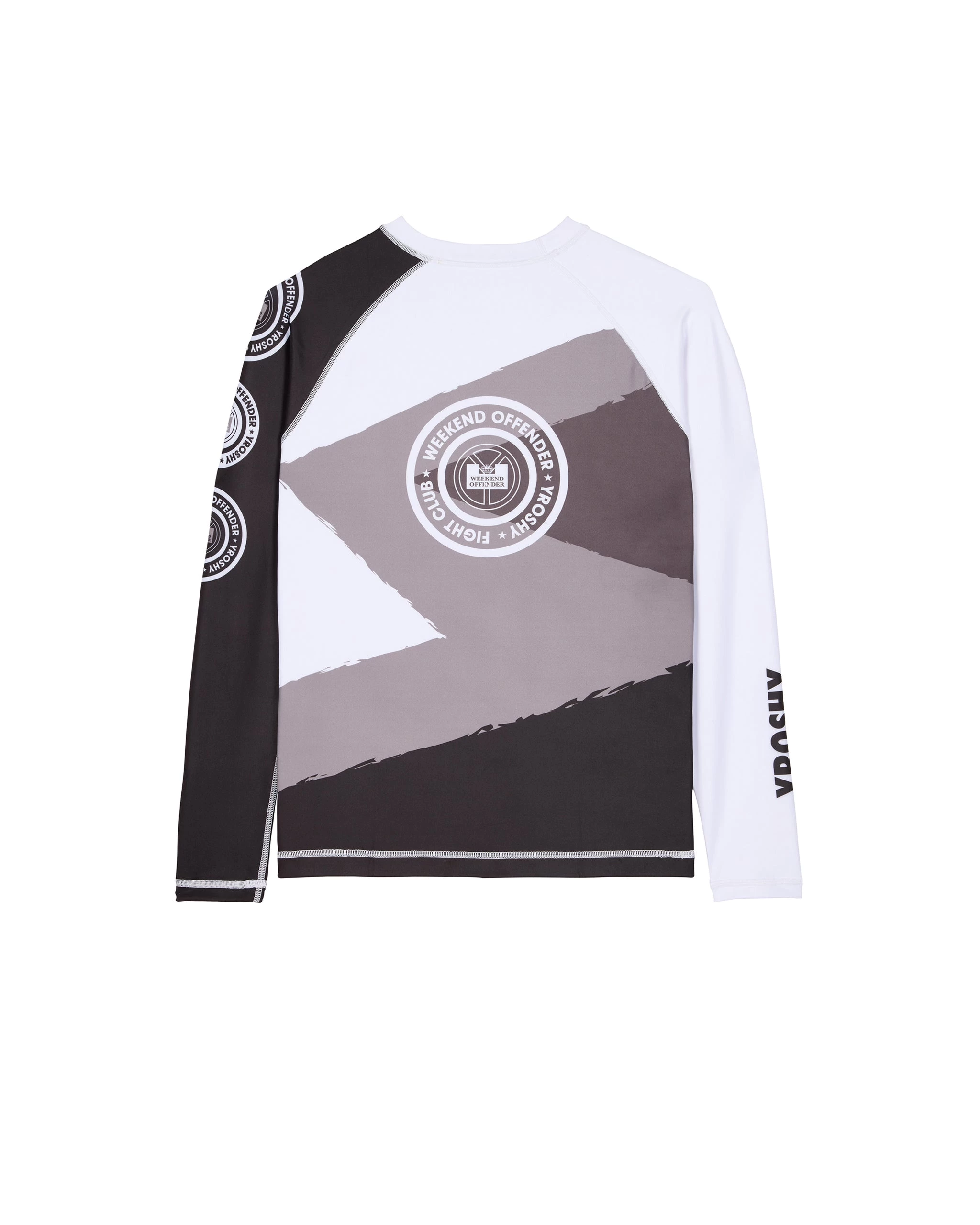 Weekend Offender Kids WO X Yroshy Rashguard And Shorts Set Black 2 Weekend Offender Kids WO X Yroshy Rashguard And Shorts Set Black - Image 2